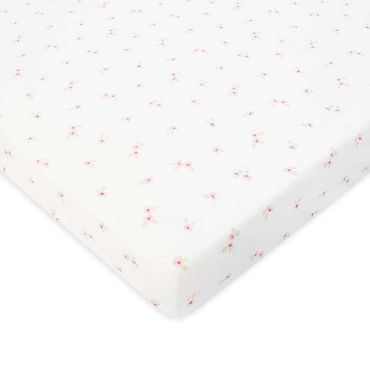 Avery Row - Organic Cotbed Fitted Sheet - Anemone Bedding Avery Row Wholesale