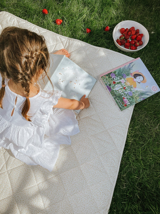 Avery Row - Stay & Play Mat - Wild Chamomile Play Mat Avery Row