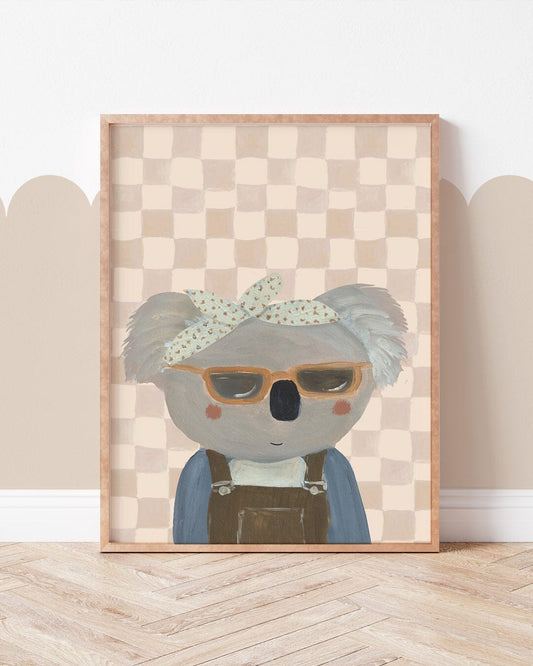 Bring Me Sunshine - Koala Art Print Art Print Lion & The Pear