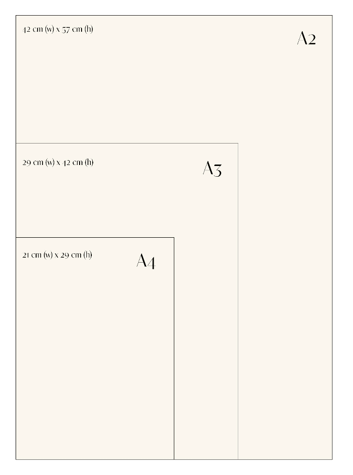 Gentle typography art print for nursery decor