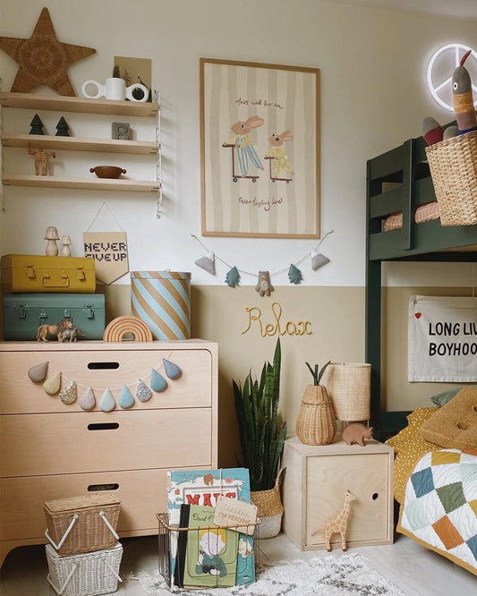 Everlasting Love - Big Brother Rabbit Art Print Art Print Lion & The Pear