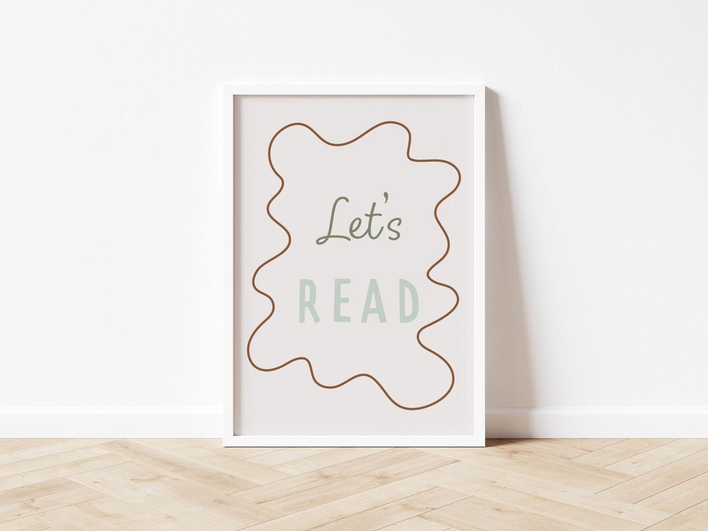 Let's Read - Wavy Edition - Fine art print Autumns Corner