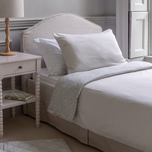 Organic Cotton Single Bedding Set - Stripe Bedding Avery Row Wholesale