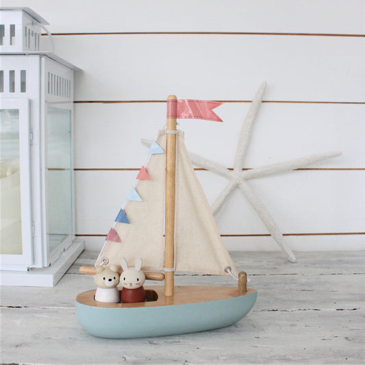 Sailway Boat small world boat playset ThreadBeardesign