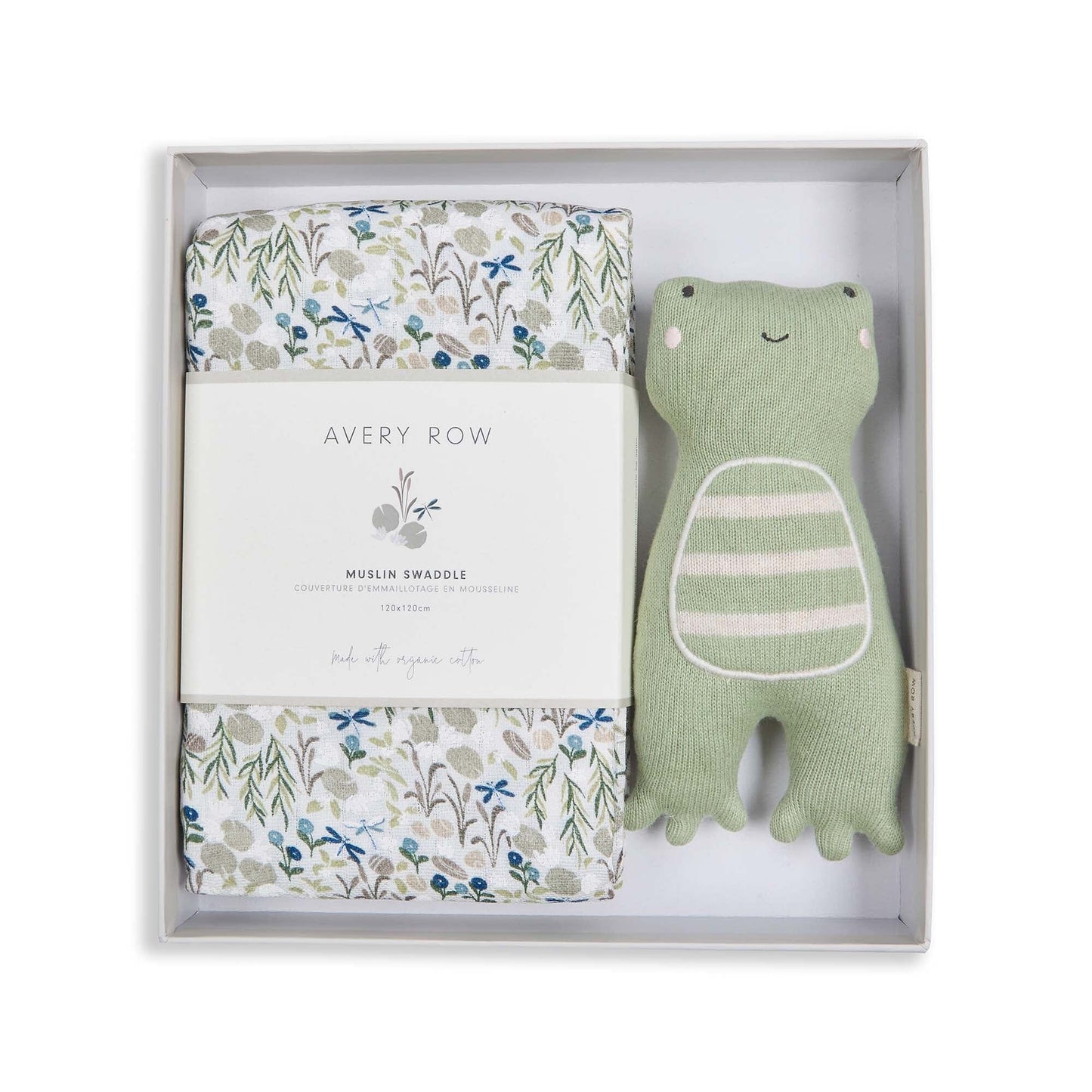 Swaddle & Cuddle New Baby Gift Set - Riverbank Avery Row Wholesale