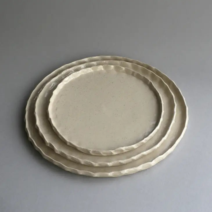 Alice Guillaume - Wavy Plate - Medium Plate Alice Guillaume Ceramics
