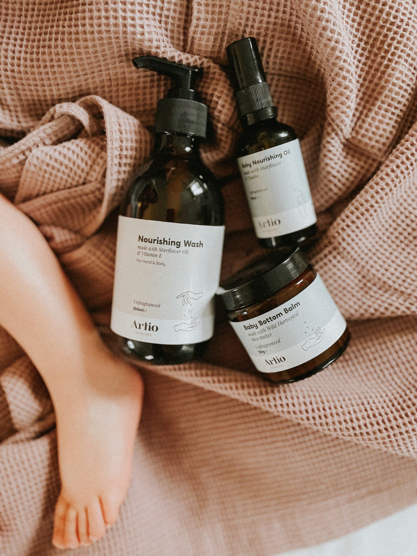 Artio Skincare - Baby Bottom Balm Body Wash Artio