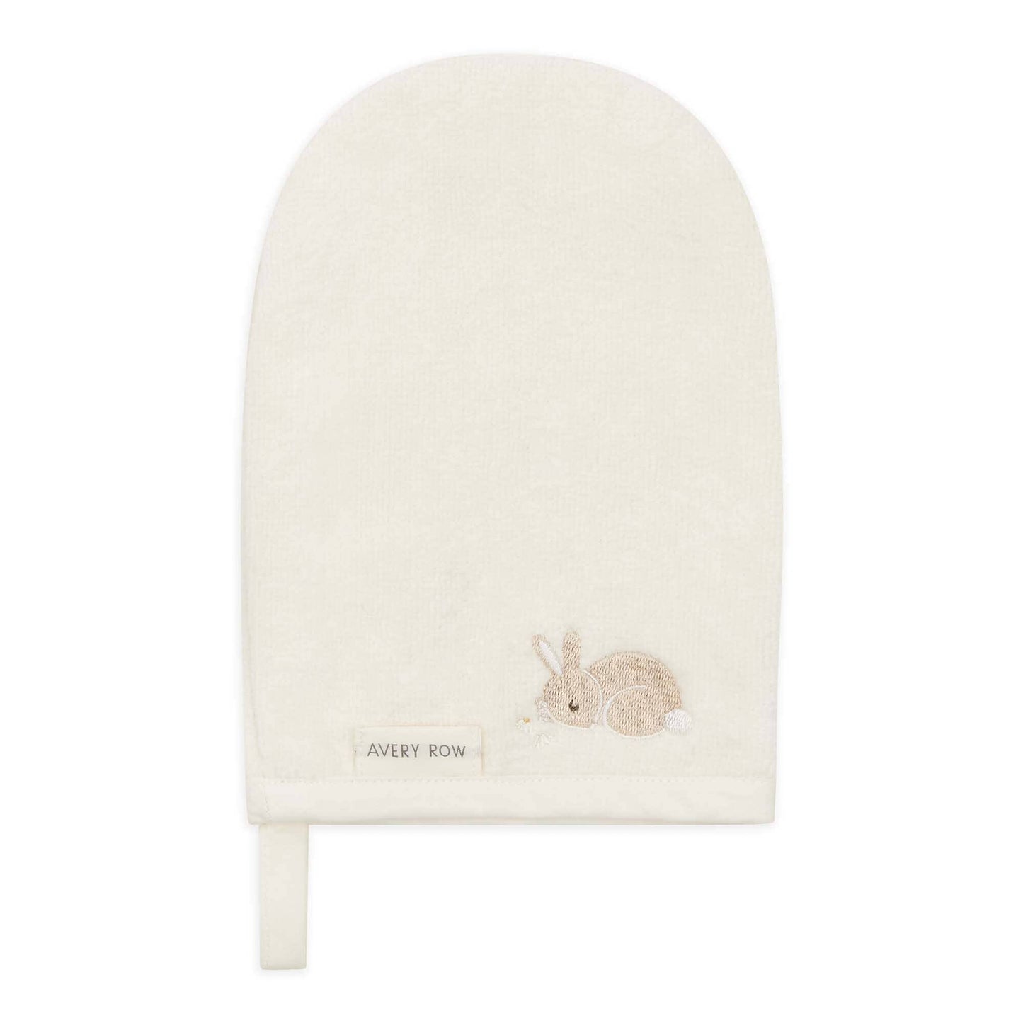 Avery Row - Bath Mitt - Bunny Avery Row