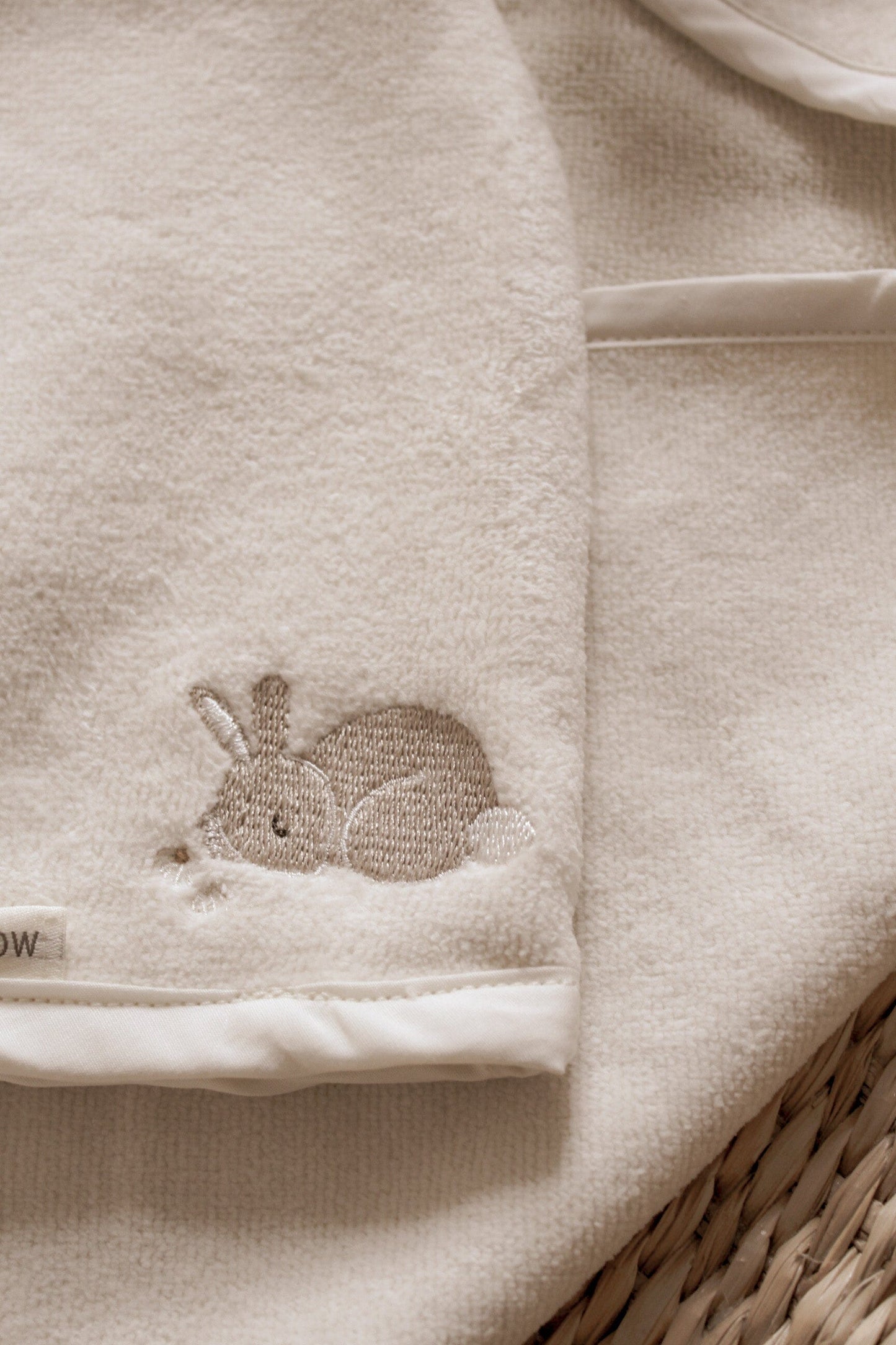 Avery Row - Bath Mitt - Bunny Baby Towel Avery Row