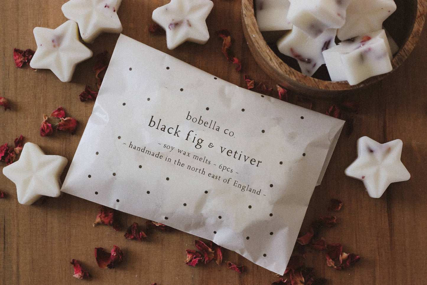 Black Fig & Vetiver Soy Wax Melts Bobella Co.