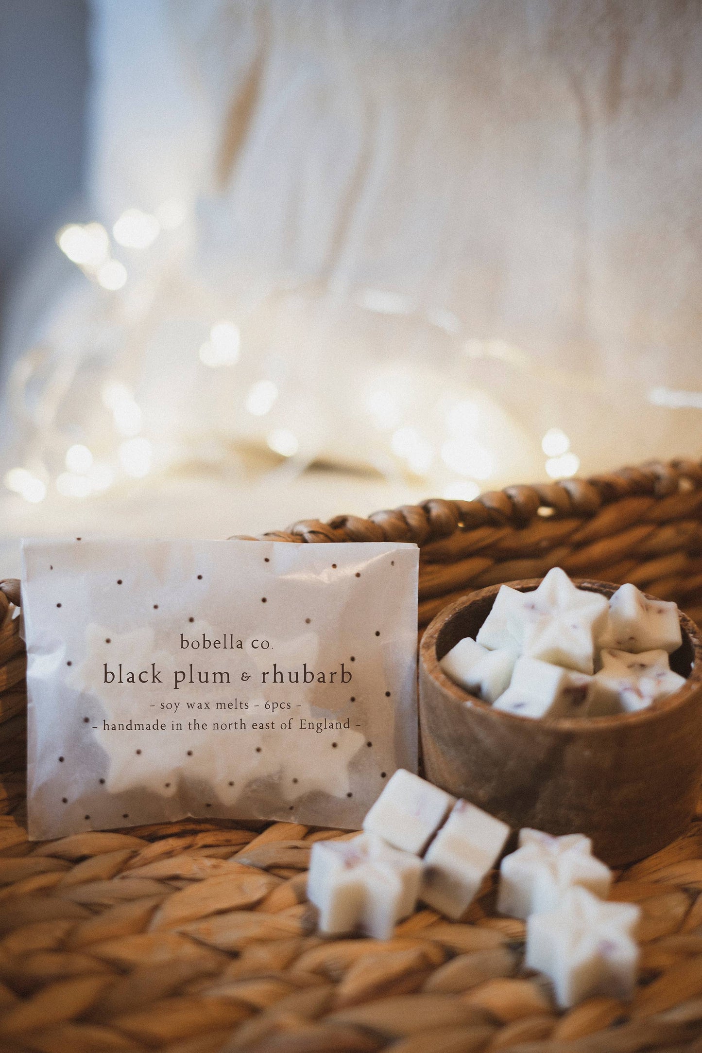Black Plum & Rhubarb Soy Wax Melts Bobella Co.