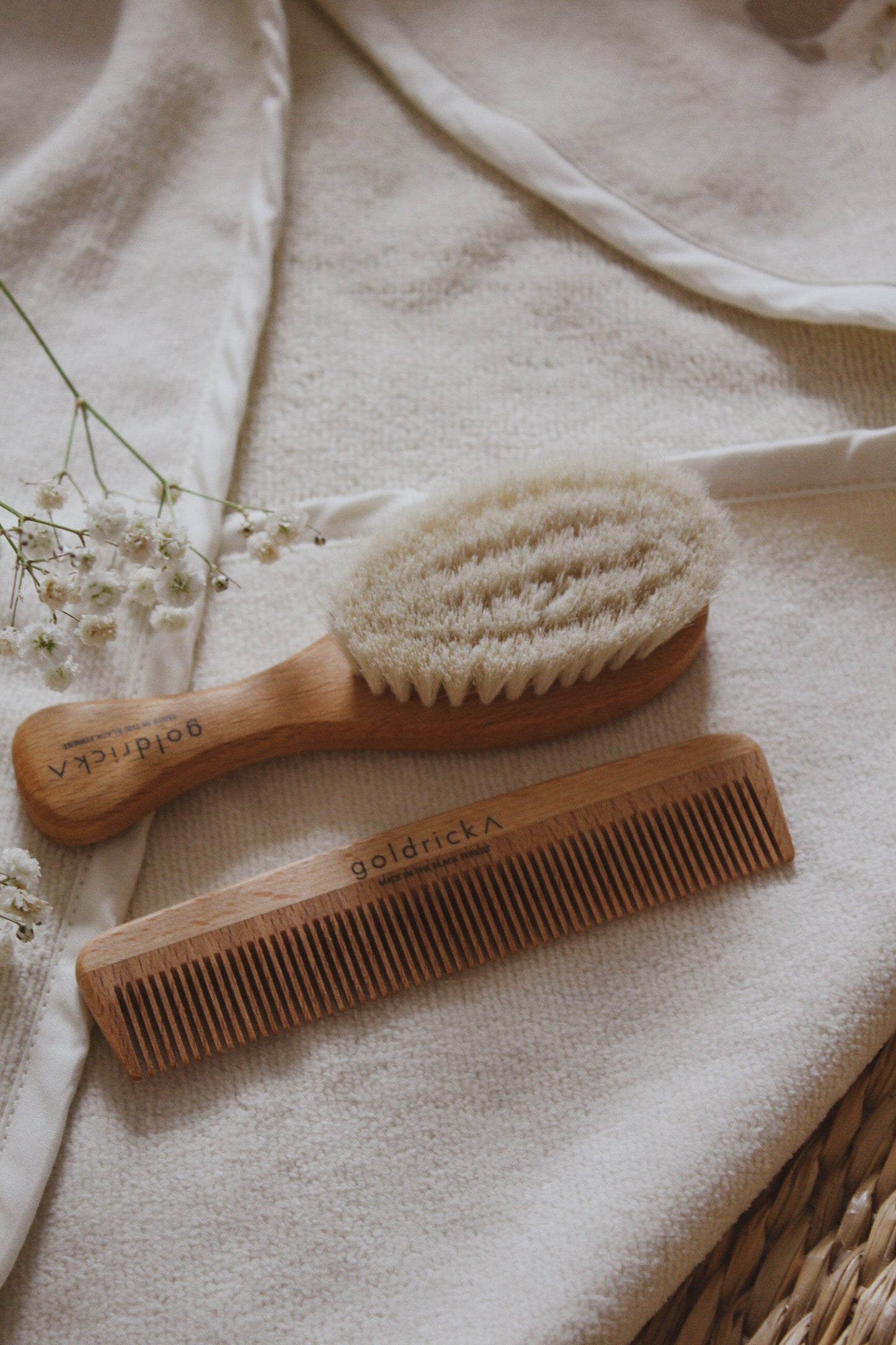 Goldrick - Baby Brush Set Baby Brush & Comb Goldrick
