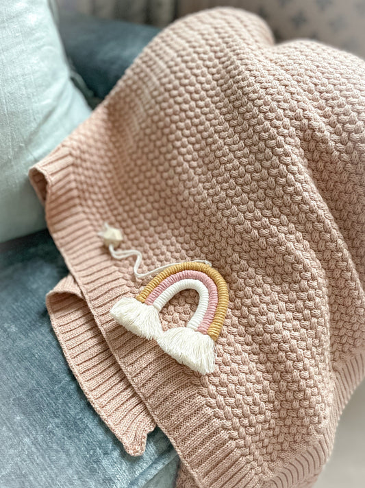 Goldrick - Wool Macrame Rainbow Decoration Goldrick