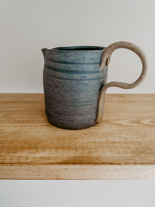 Karen Dawn Curtis - Ceramic Milk Jug - Night Sky Blue Ceramics Karen Dawn Curtis