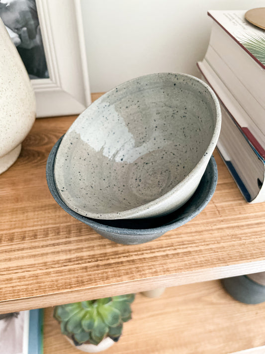 Karen Dawn Curtis - Olive Bowl - Spring Day Blue Ceramics Karen Dawn Curtis