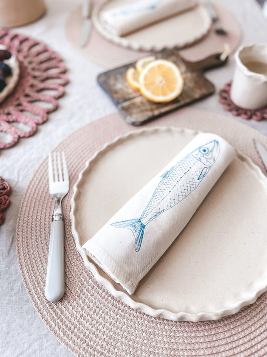 Lottie Day - Fish Napkin Gift Set Napkins Lottie Day