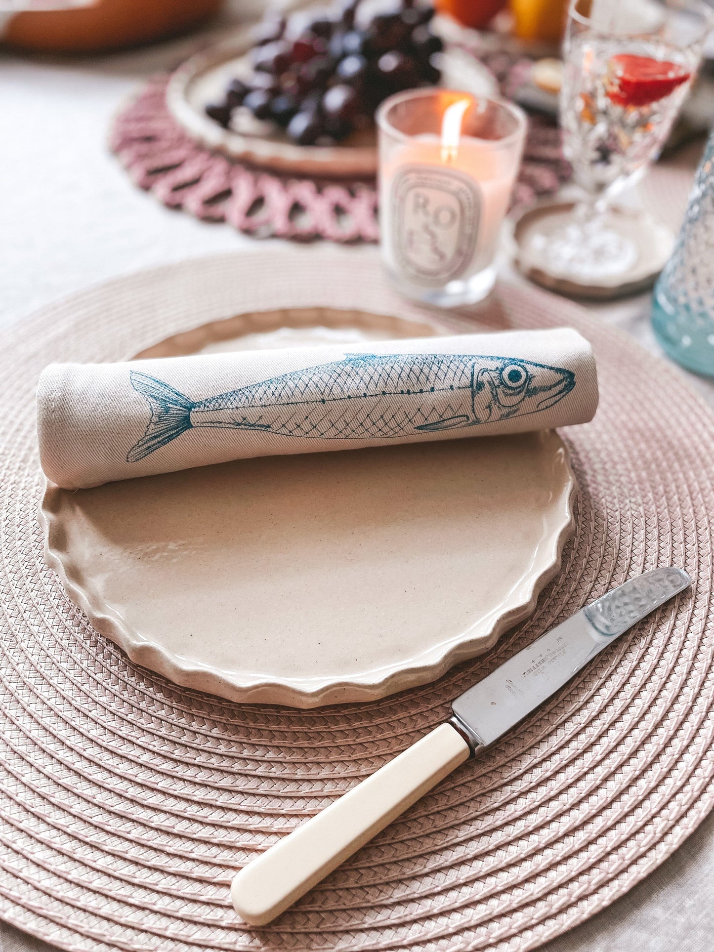 Lottie Day - Fish Napkin Gift Set Napkins Lottie Day