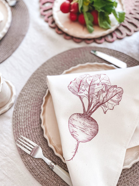 Lottie Day - Garden Veg Napkin Gift Set Napkins Lottie Day