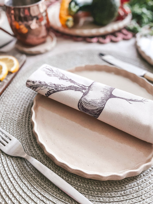 Lottie Day - Mixed Veg Napkin Gift Set Napkins Lottie Day