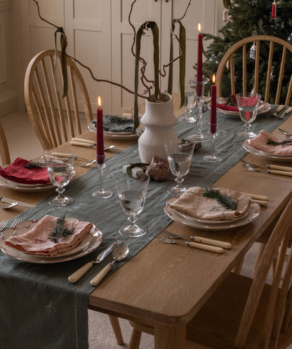 Christmas Table Runner - Pine Green