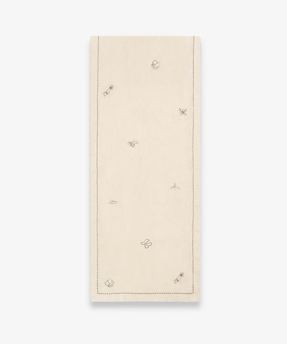Christmas Table Runner - Natural