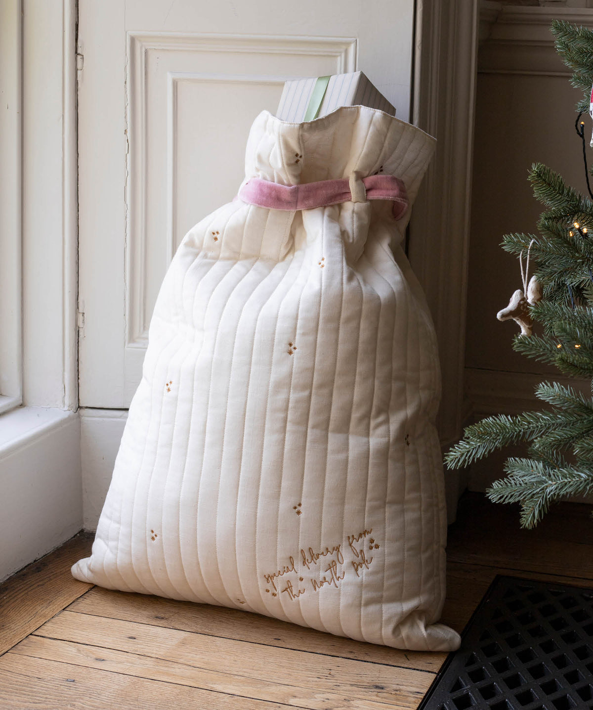 Christmas Present Sack - Sugar Plum Fairy