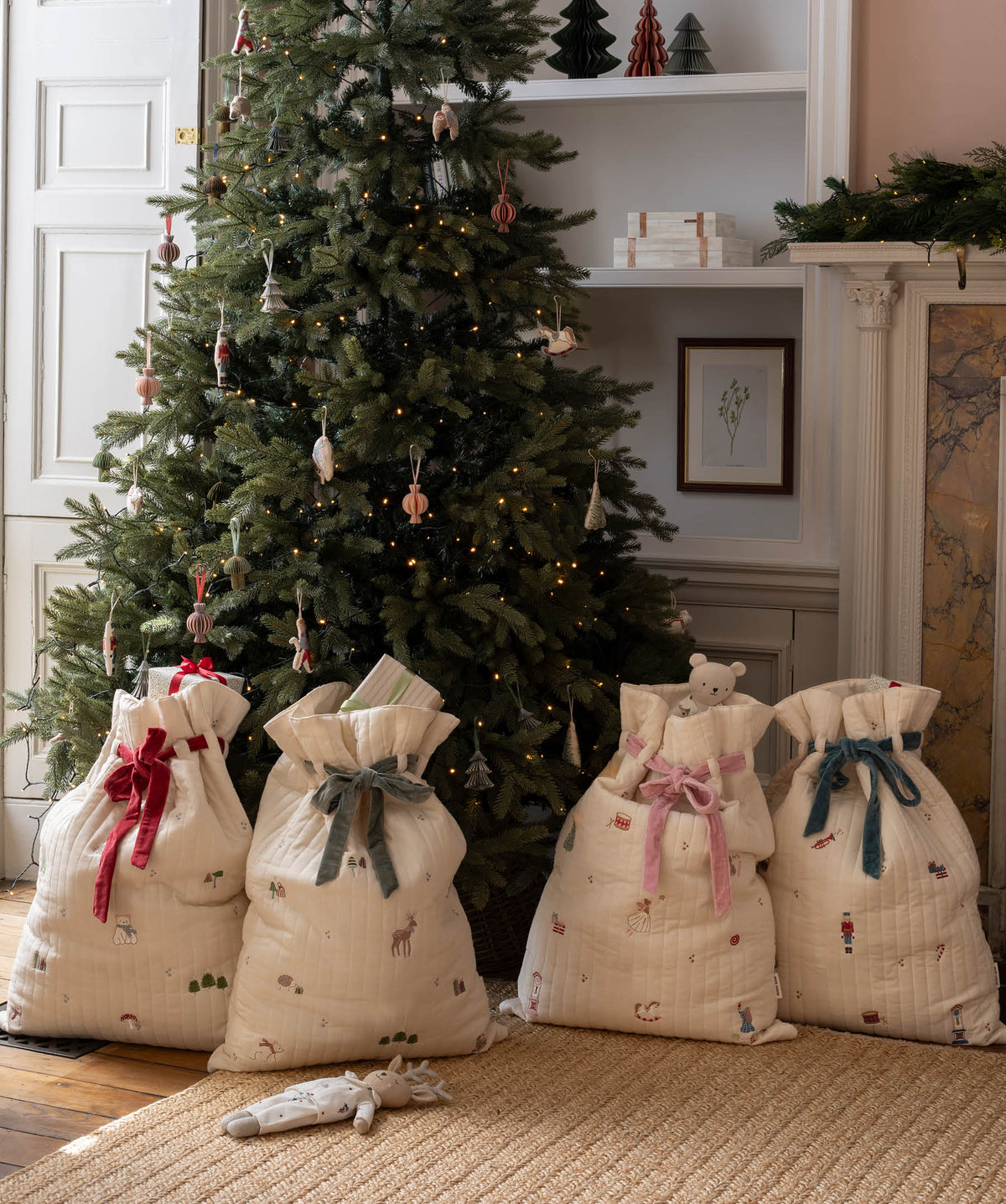 Christmas Present Sack - Sugar Plum Fairy