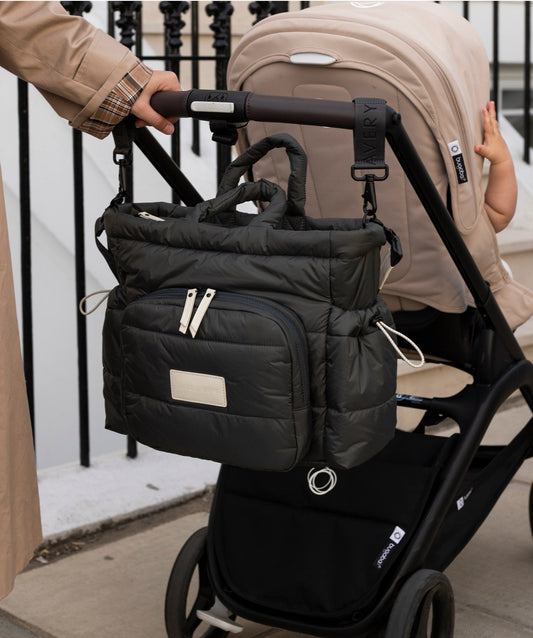 Avery Row | Baby Changing Tote Bag | Soft Black Changing Bags & Travel Changing Mats Avery Row Wholesale 