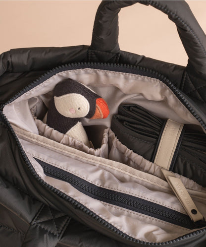 Avery Row | Baby Changing Tote Bag | Soft Black Changing Bags & Travel Changing Mats Avery Row Wholesale 