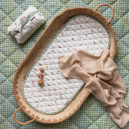 Avery Row | Changing Basket Cotton Liner | Little Farm Baby Changing Avery Row Wholesale 