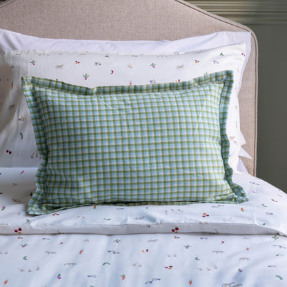 Avery Row | Embroidered Linen Scatter Cushion | Little Farm Avery Row Wholesale 