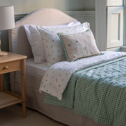 Avery Row | Embroidered Linen Scatter Cushion | Little Farm Avery Row Wholesale 