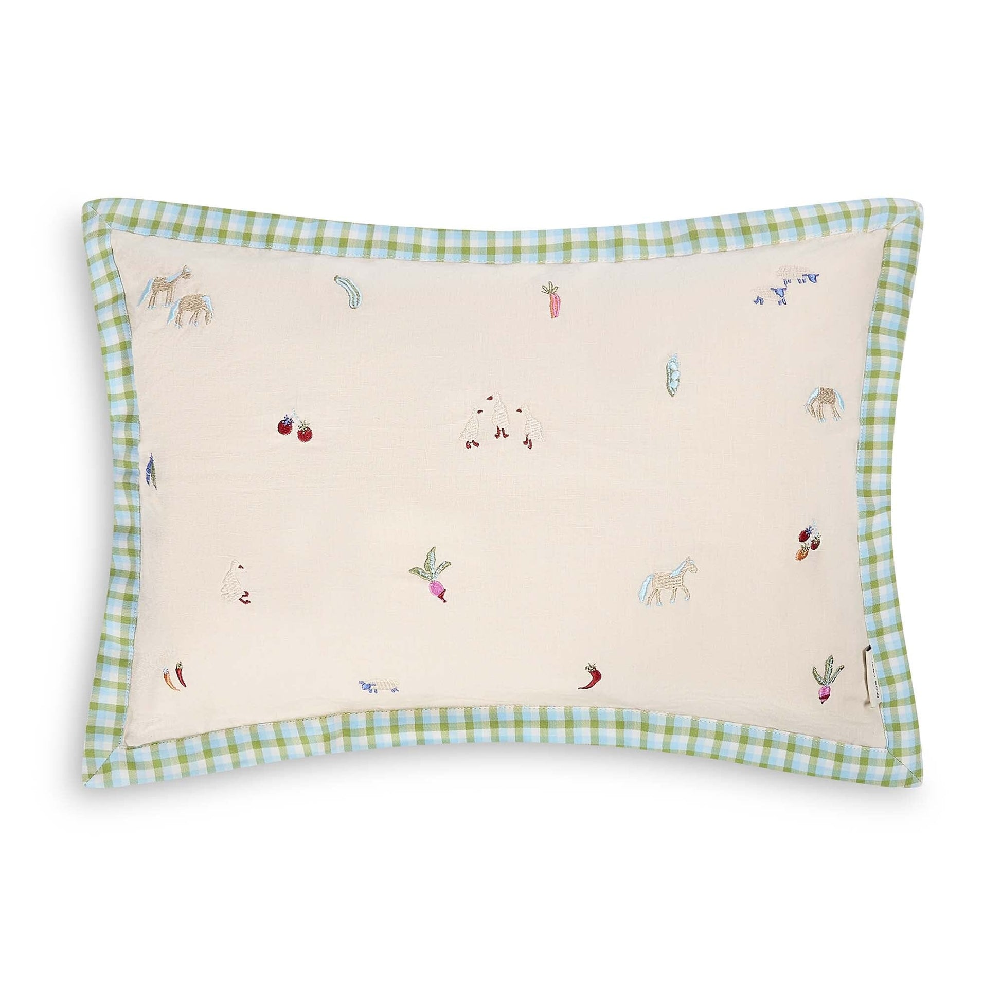 Avery Row | Embroidered Linen Scatter Cushion | Little Farm Avery Row Wholesale 