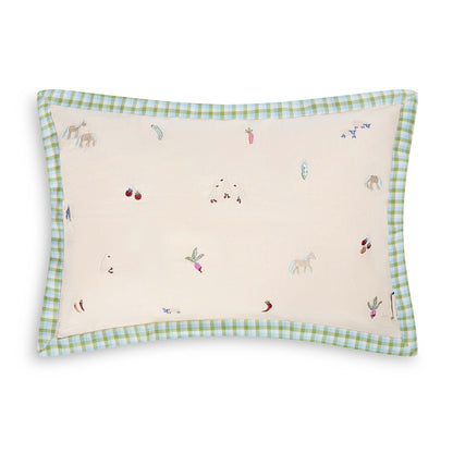 Avery Row | Embroidered Linen Scatter Cushion | Little Farm Avery Row Wholesale 