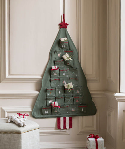 Avery Row | Fabric Christmas Tree Advent Calendar Christmas Avery Row Wholesale 