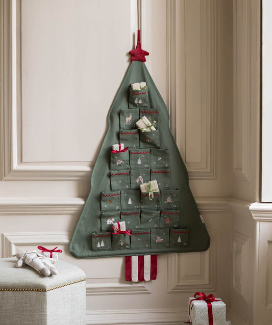 Avery Row | Fabric Christmas Tree Advent Calendar Christmas Avery Row Wholesale 