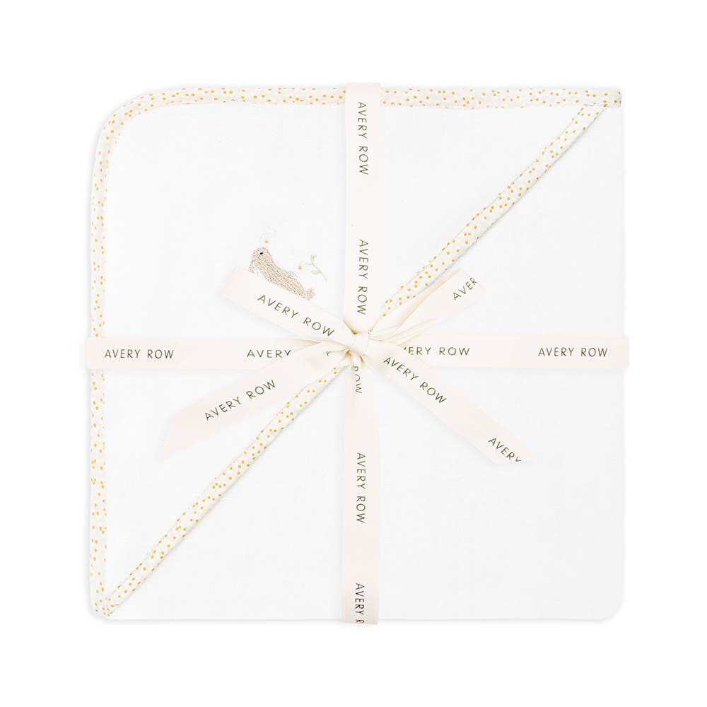 Avery Row | Hooded Baby Towel | Wild Chamomile Towelling Avery Row Wholesale 