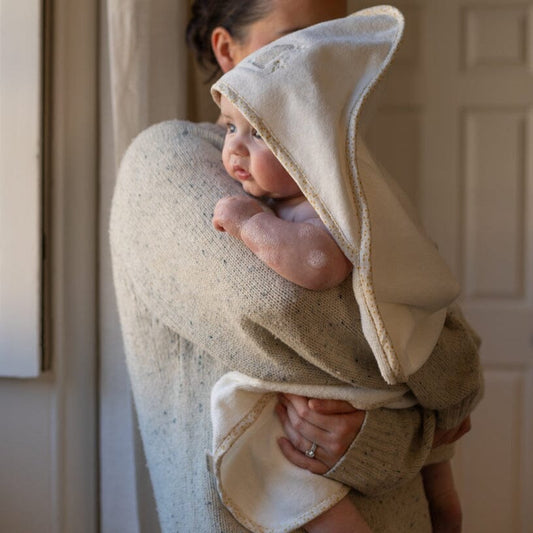 Avery Row | Hooded Baby Towel | Wild Chamomile Towelling Avery Row Wholesale 
