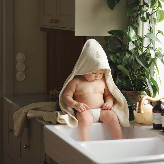 Avery Row - Hooded Towel Baby - Bunny Baby Towel Avery Row 
