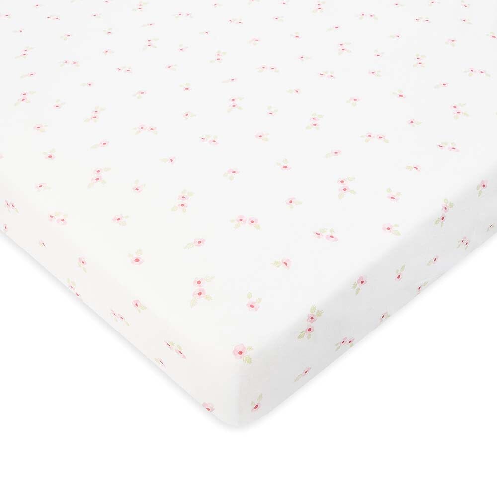 Avery Row - Organic Cotbed Fitted Sheet - Anemone Bedding Avery Row Wholesale 