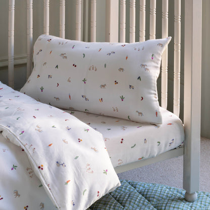 Avery Row | Organic Cotbed Fitted Sheet | Little Farm Bedding Avery Row Wholesale 