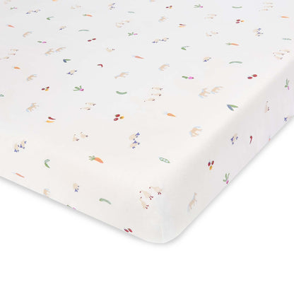 Avery Row | Organic Cotbed Fitted Sheet | Little Farm Bedding Avery Row Wholesale 