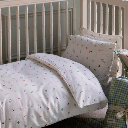 Avery Row | Organic Cotton Cotbed Bedding Set | Little Farm Bedding Avery Row Wholesale 