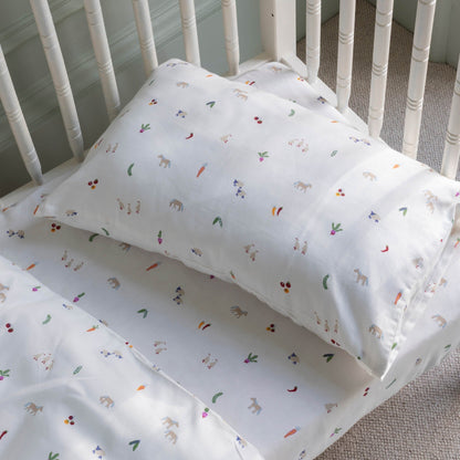 Avery Row | Organic Cotton Cotbed Bedding Set | Little Farm Bedding Avery Row Wholesale 