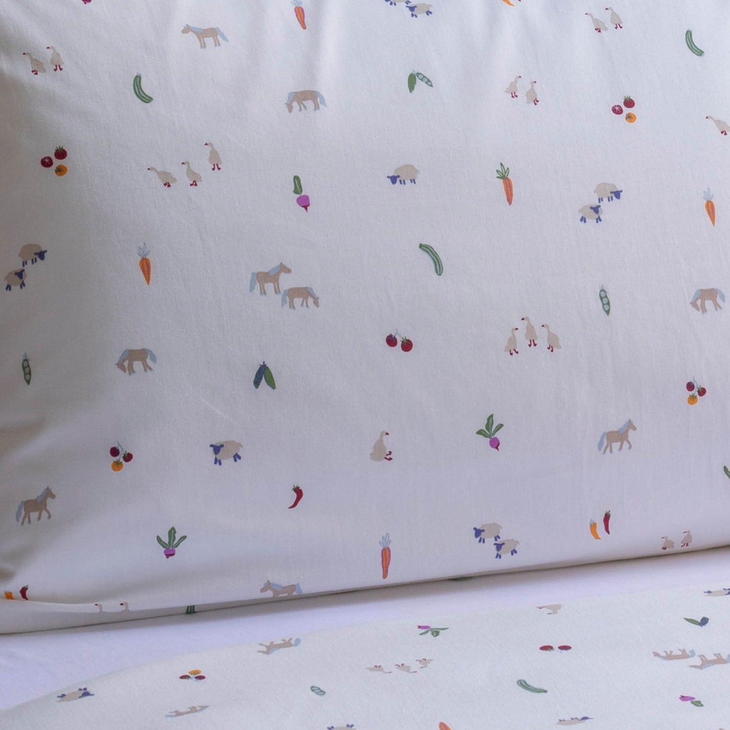 Avery Row | Organic Cotton Single Bedding Set | Little Farm Bedding Avery Row Wholesale 