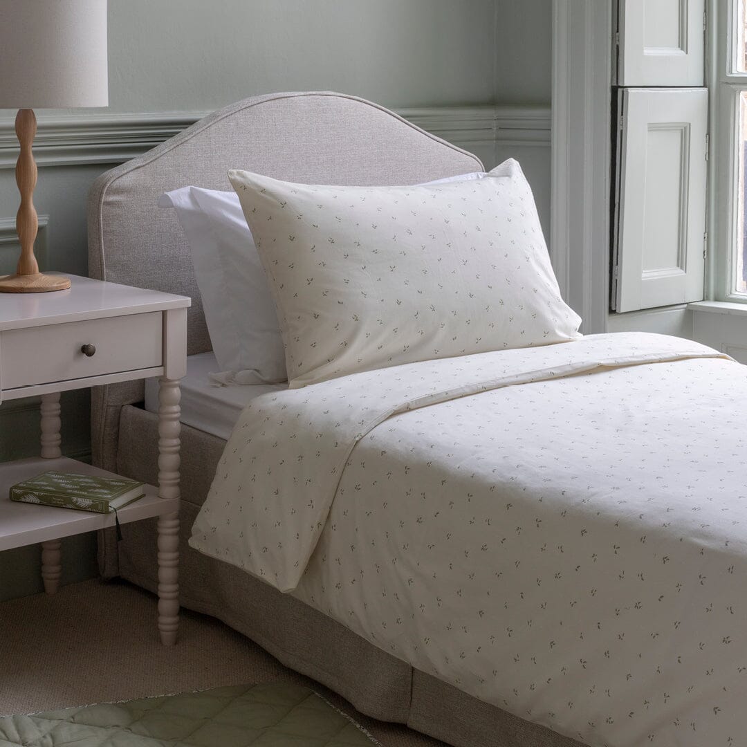 Avery Row - Organic Cotton Single Bedding Set - Nettle Scatter Bedding Avery Row Wholesale 
