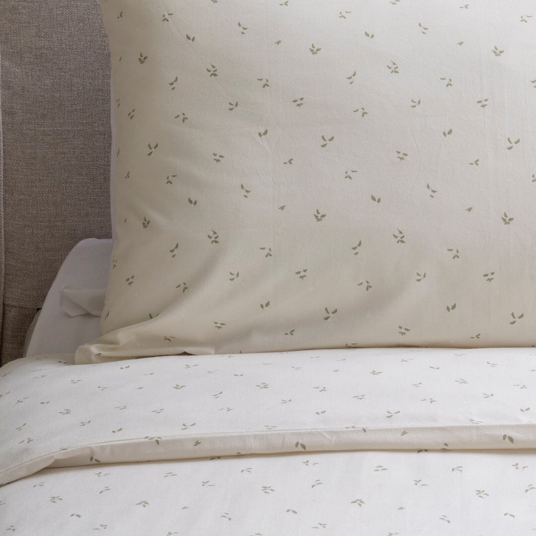 Avery Row - Organic Cotton Single Bedding Set - Nettle Scatter Bedding Avery Row Wholesale 