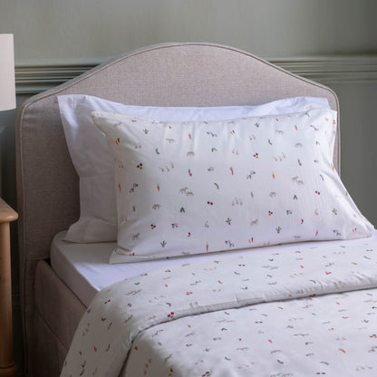 Avery Row | Organic Cotton Single Pillowcase | Little Farm Avery Row Wholesale 