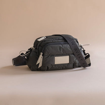 Avery Row | Pram Organiser Bag | Soft Black Changing Bags & Travel Changing Mats Avery Row Wholesale 