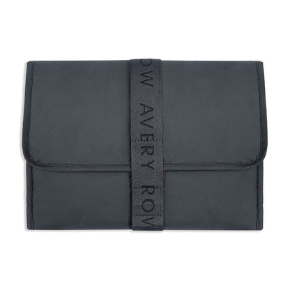 Avery Row | Recycled Nylon Travel Baby Changing Mat | Soft Black Changing Bags & Travel Changing Mats Avery Row Wholesale 